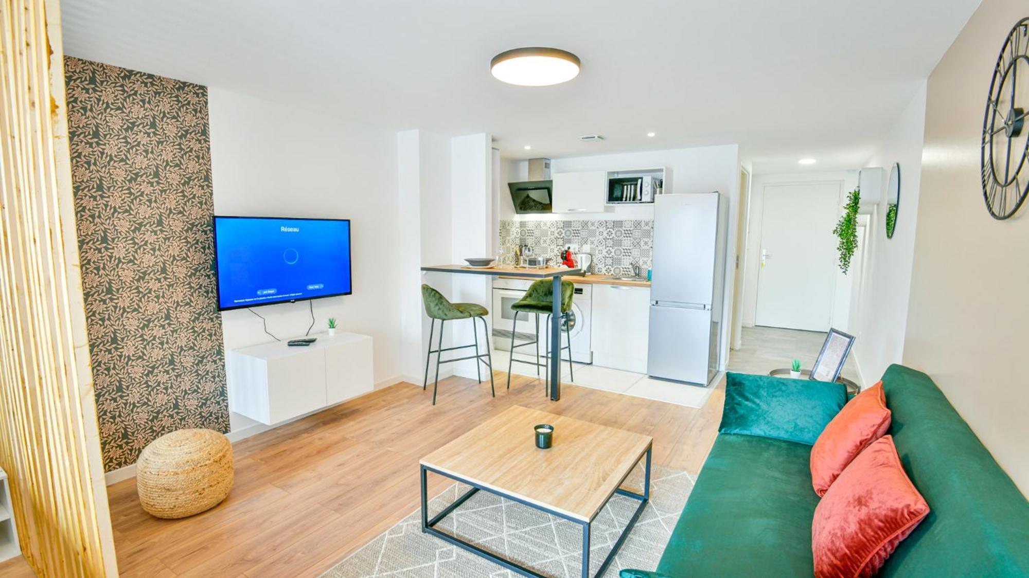 Studio Magda - Fibre Et Tv - Calme Et Confortable Saint-Quentin  Exterior foto